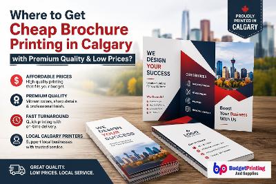 Where to Get Cheap Brochure Printing in Calgary with Premium Quality and Low Prices